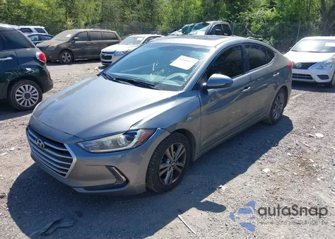 2017 Hyundai Elantra Value Edition из США, поврежденный, VIN KMHD84LF2HU245531